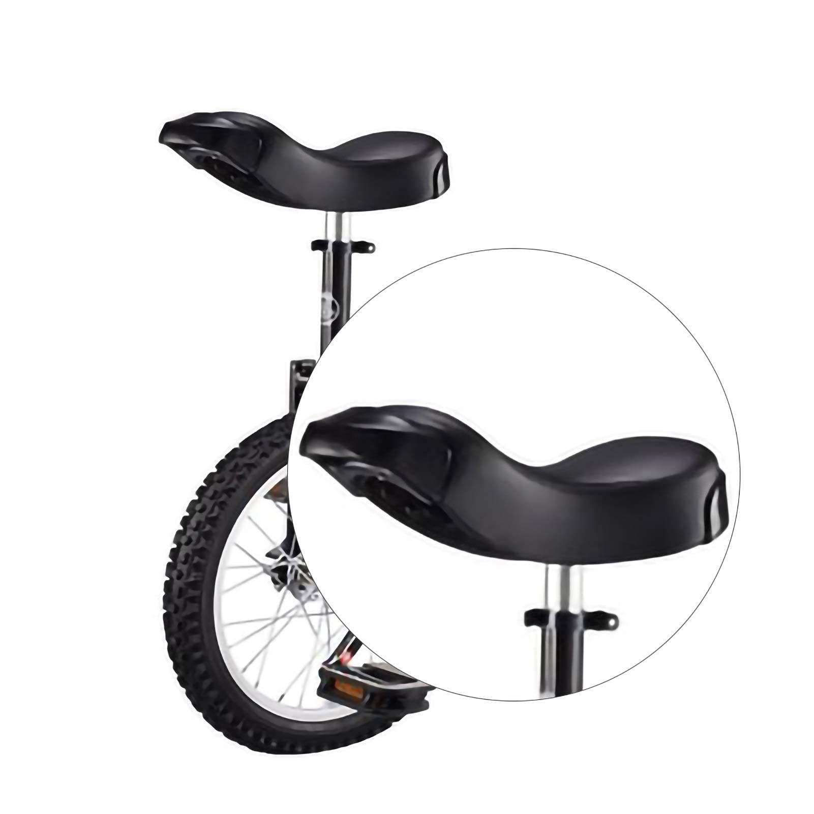 一輪車 小型 白と黒サドル Amazon.co.jp: アウトドアレクリエーション用の滑り止めペダル付き